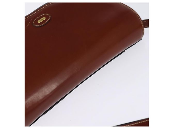 BALLY Borsa a Spalla in Pelle Nera e Oro Auth BA5594 Nero D'oro - vista 6