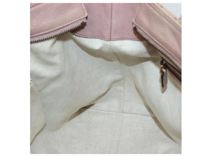 Gucci Borsa a mano GG Canvas 2way Beige Oro 323675 Auth BA5865 D'oro - vista 21