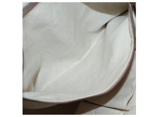 Gucci Borsa a mano GG Canvas 2way Beige Oro 323675 Auth BA5865 D'oro - vista 22