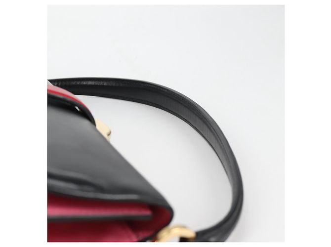 PRADA Borsa a mano Bell in pelle 2 in 1 Rosa Oro Auth 141818M D'oro - vista 8
