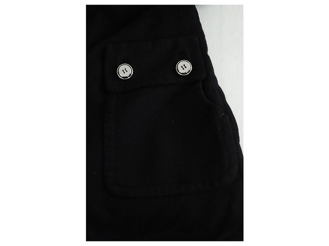 Etiquette Prada Schwarzes Wollkleid - Ansicht 6