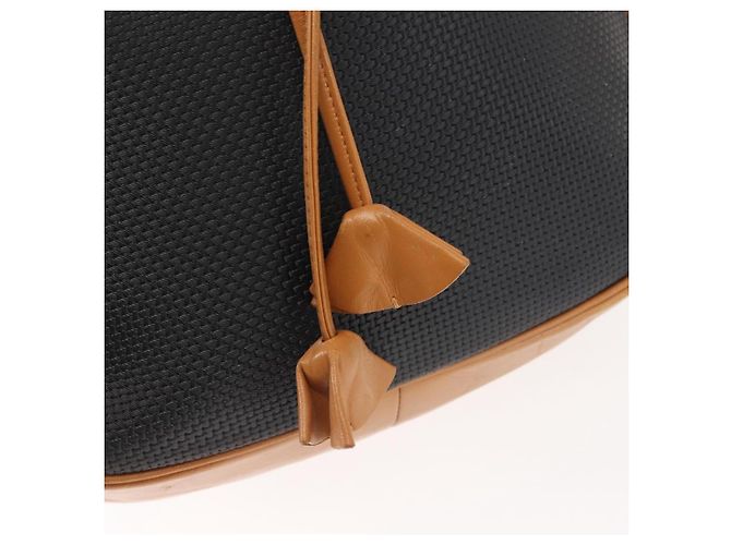 Borsa a Spalla in PVC Pelle Nera Auth SW1561 di SAINT LAURENT Nero - vista 10