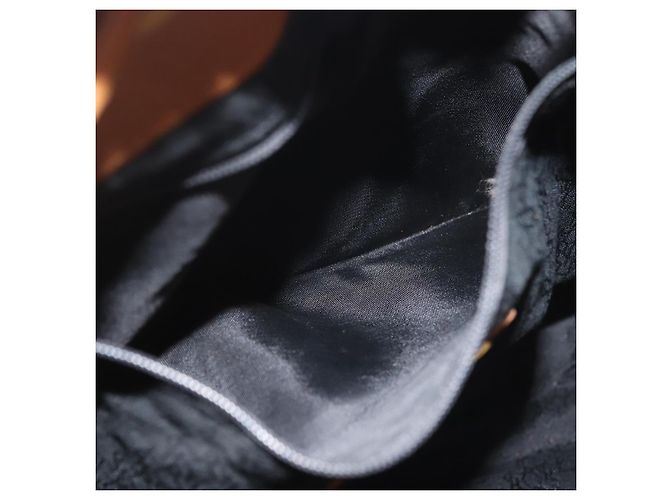 Borsa a Spalla in PVC Pelle Nera Auth SW1561 di SAINT LAURENT Nero - vista 20