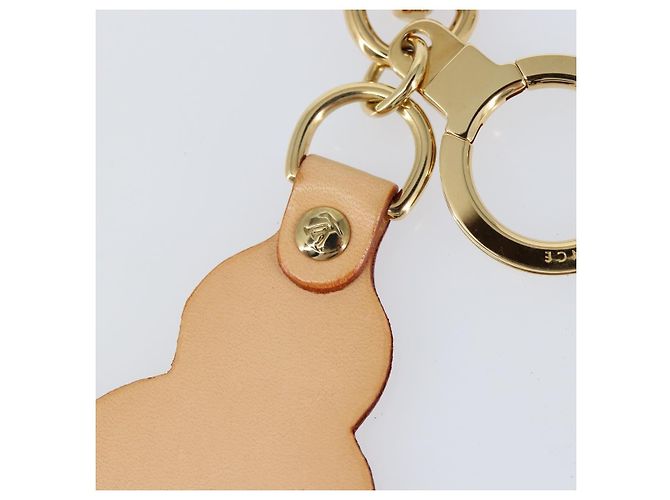 LOUIS VUITTON Takashi Murakami Portachiavi Panda Charm Beige M62637 Auth 142403V - vista 8