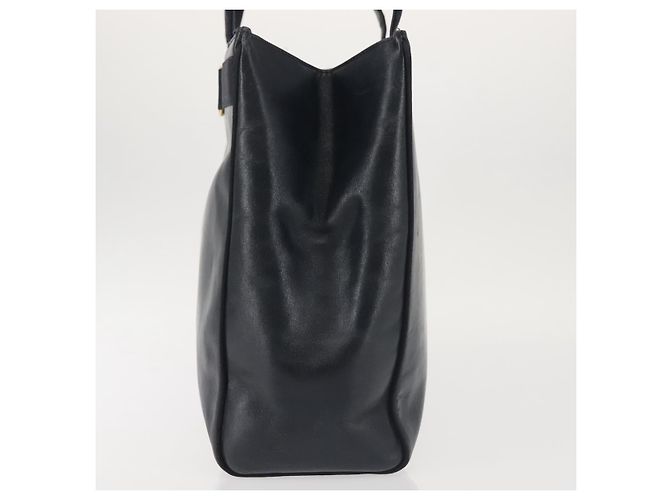 Borsa Tote Vala in pelle blu navy e oro Auth BA6019 di Salvatore Ferragamo D'oro - vista 3