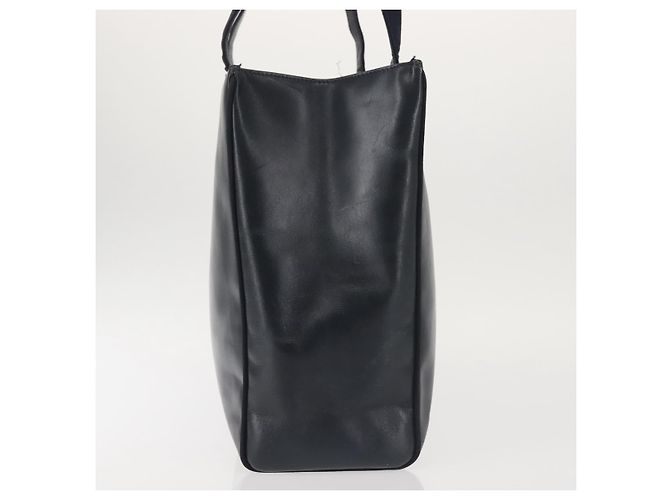 Borsa Tote Vala in pelle blu navy e oro Auth BA6019 di Salvatore Ferragamo D'oro - vista 4