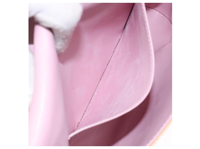 LOUIS VUITTON Borsa Thompson Street Vernis Rosa Marshmallow M91070 LV Auth 141078 - vista 11