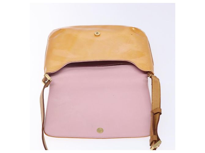 LOUIS VUITTON Borsa Thompson Street Vernis Rosa Marshmallow M91070 LV Auth 141078 - vista 18
