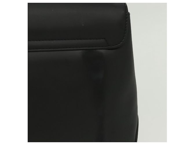 Borsa a Spalla Salvatore Ferragamo Vala in Pelle Nera Argento Autentica 141933 - vista 3