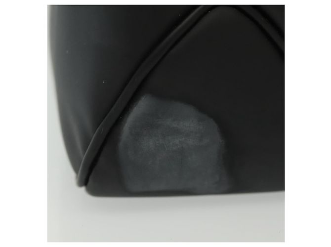 Borsa a Spalla Salvatore Ferragamo Vala in Pelle Nera Argento Autentica 141933 - vista 6