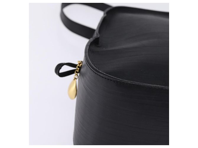 Zaino BALLY in pelle nera e oro Auth BA4807 Nero D'oro - vista 16
