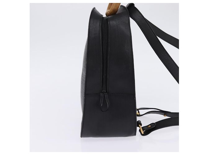 Zaino BALLY in pelle nera e oro Auth BA4807 Nero D'oro - vista 3