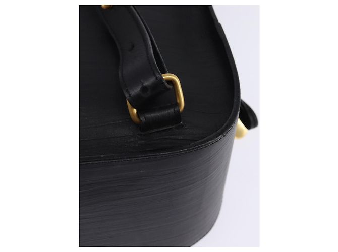 Zaino BALLY in pelle nera e oro Auth BA4807 Nero D'oro - vista 9