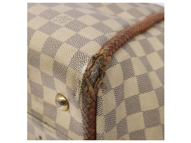 LOUIS VUITTON Borsa Tote Propriano Damier Azur N44027 Auth LV 141434 - vista 14