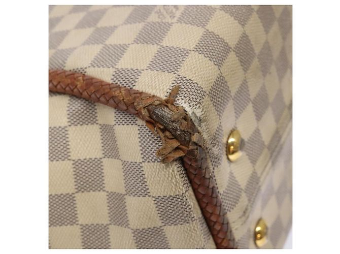 LOUIS VUITTON Borsa Tote Propriano Damier Azur N44027 Auth LV 141434 - vista 15