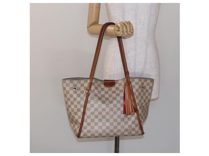 LOUIS VUITTON Borsa Tote Propriano Damier Azur N44027 Auth LV 141434 - vista 22