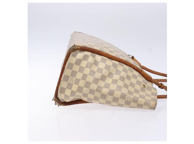 LOUIS VUITTON Borsa Tote Propriano Damier Azur N44027 Auth LV 141434 - vista 3