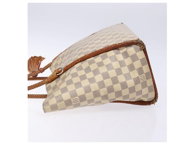 LOUIS VUITTON Borsa Tote Propriano Damier Azur N44027 Auth LV 141434 - vista 4