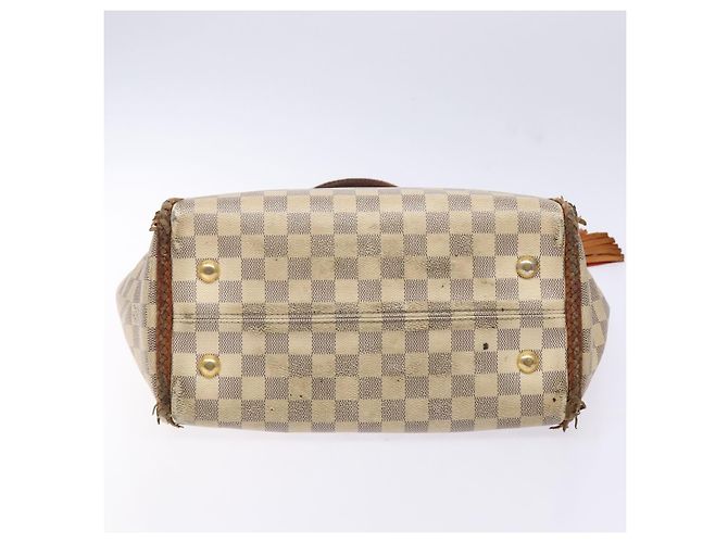 LOUIS VUITTON Borsa Tote Propriano Damier Azur N44027 Auth LV 141434 - vista 5