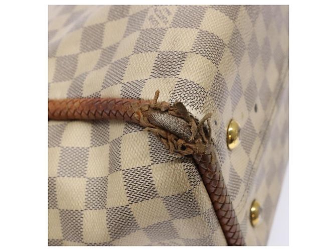 LOUIS VUITTON Borsa Tote Propriano Damier Azur N44027 Auth LV 141434 - vista 9