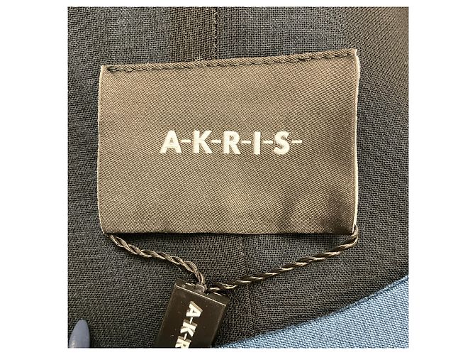 Ärmelloses Shift-Kleid Akris Deep Blue Blau - Ansicht 4