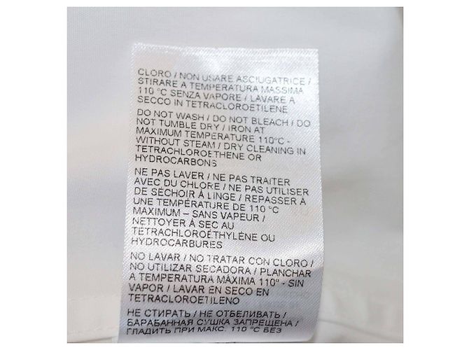 Camicia bianca in cotone a maniche lunghe Bottega Veneta Bianco - vista 6