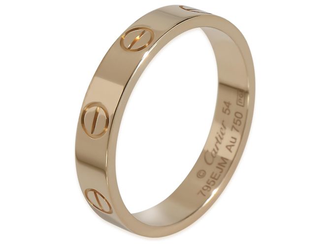 Cartier Gelbgold Kleine Modell Love Ring - Ansicht 5