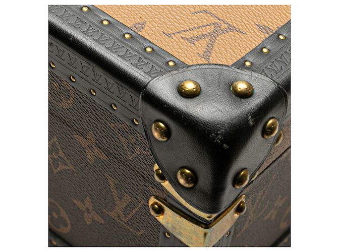 Briefcase Cotteville Monogramma Reverse Louis Vuitton Marrone Nero - vista 5