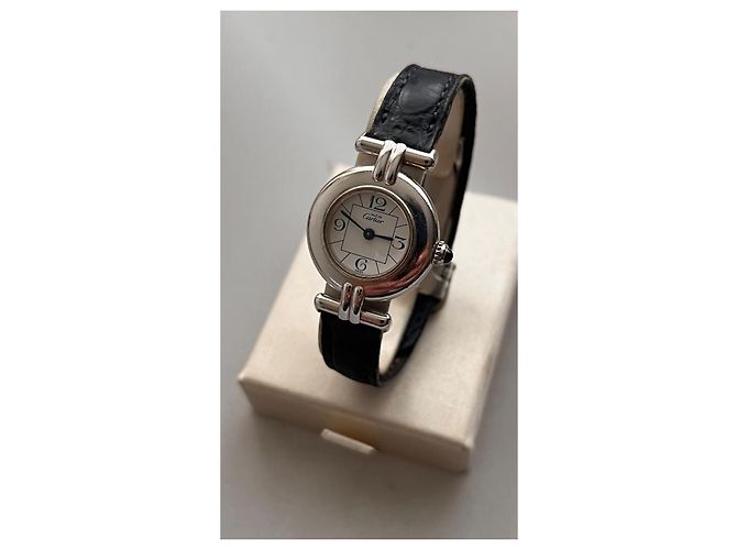 Cartier Colisée Uhr Silber 925 - Ansicht 3