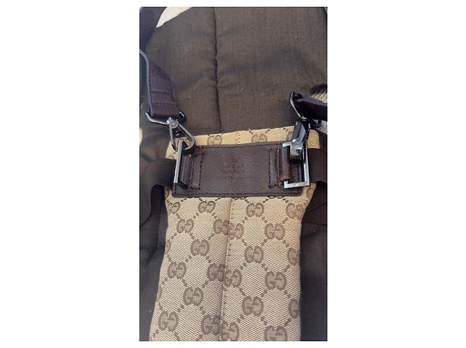 Authentische und seltene Gucci-Trage Beige - Ansicht 7