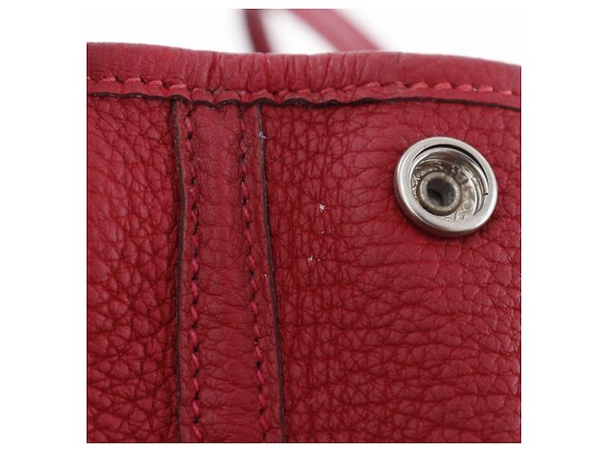Borsa Hermès Garden TPM in Negonda Rosso - vista 10