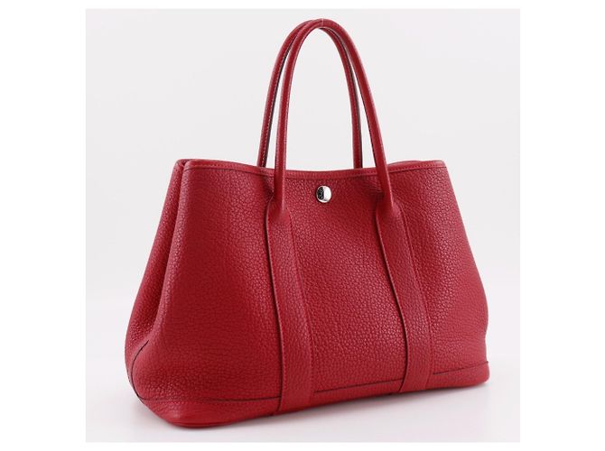 Borsa Hermès Garden TPM in Negonda Rosso - vista 3