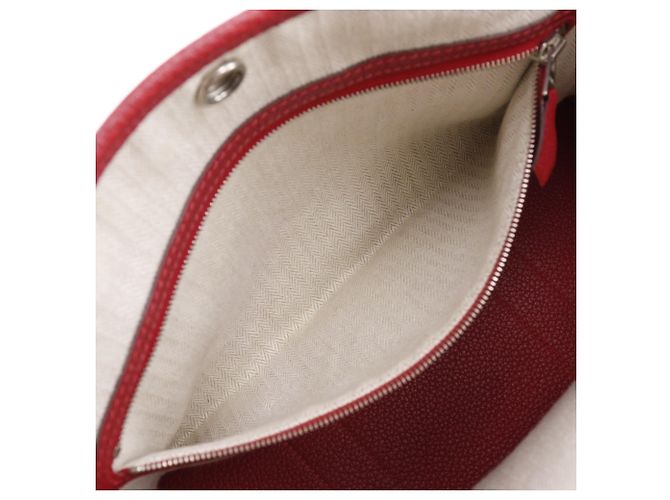 Borsa Hermès Garden TPM in Negonda Rosso - vista 7