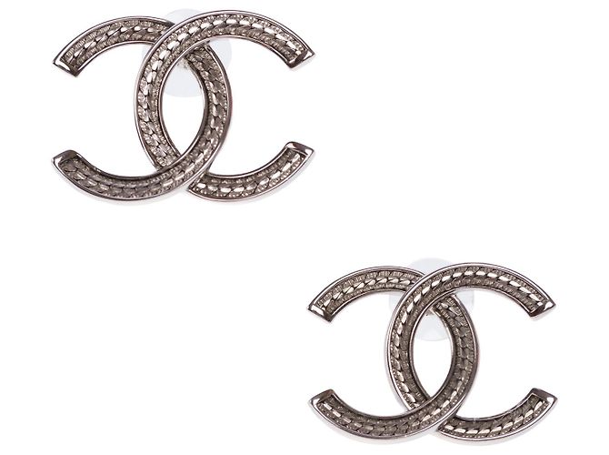 Gioielli CHANEL CC in Metallo Argento - 102926 - vista 2