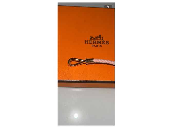 Hermès Jumbo Armband Sakura Pink Kalbsleder Gold Gold hardware - Ansicht 3