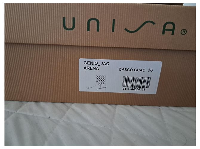 Autre Marque Botines Unisa Genio Jac Beige de Goma - vista 5