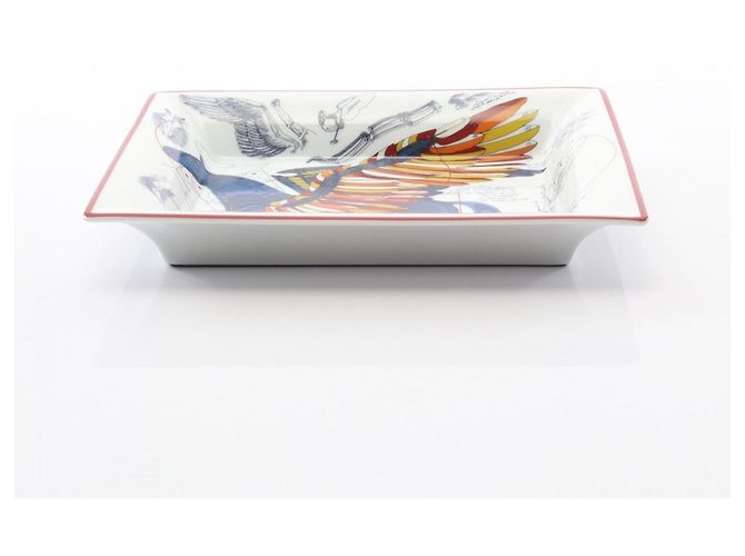 Cendrier Hermès Vid Poche Pegasus Blanc Multicolore - vue 3
