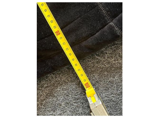 Abrigo de invierno de terciopelo negro Sonia Rykiel - vista 16