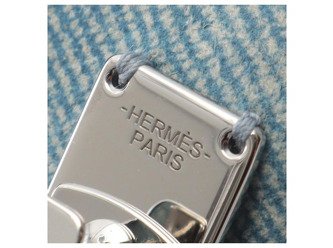 Fermaglio in Twill Karma di Hermès Blu - vista 3
