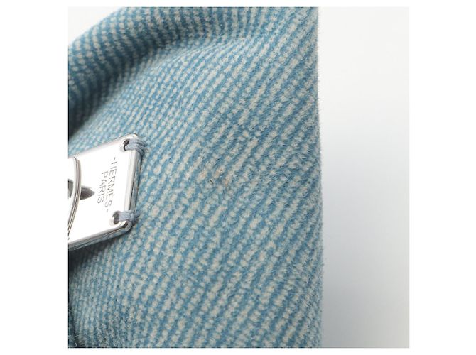 Fermaglio in Twill Karma di Hermès Blu - vista 4
