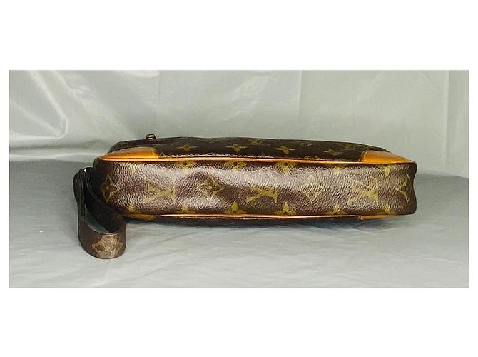 Louis Vuitton Marly Dragonne Pochette Monogram Marrone - vista 5