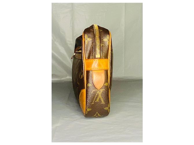 Louis Vuitton Marly Dragonne Pochette Monogram Marrone - vista 6
