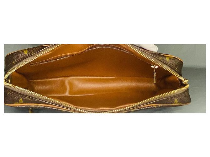 Louis Vuitton Marly Dragonne Pochette Monogram Marrone - vista 7