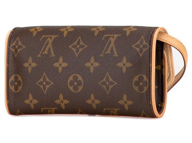 Borsa a Spalla Pochette Twin PM Monogramma Louis Vuitton Metallico Bronzo - vista 2