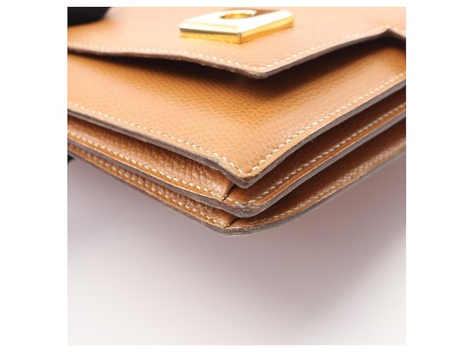 Borsa a mano Hermès Piano Marrone - vista 7
