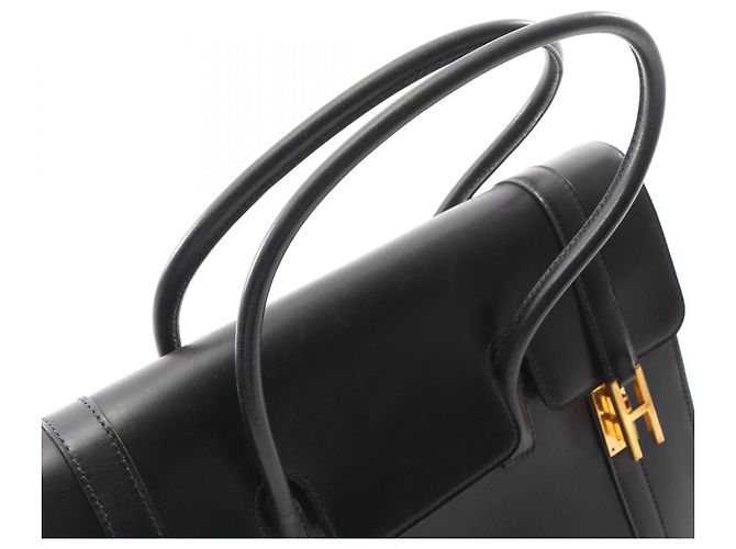 Borsa a mano Hermès Drag 30 Nero - vista 10