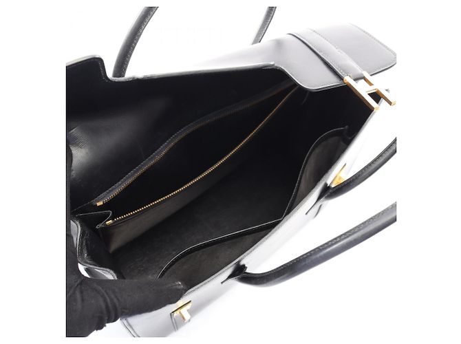 Borsa a mano Hermès Drag 30 Nero - vista 3
