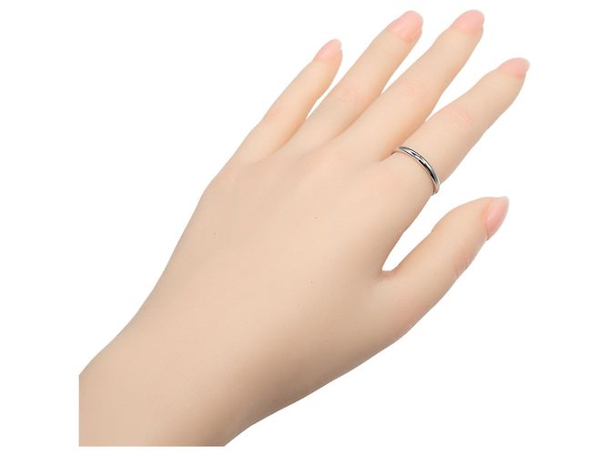 Cartier 1895 Platin-Ehering - Ansicht 2