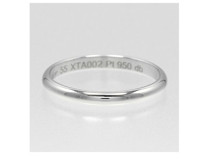 Cartier 1895 Platin-Ehering - Ansicht 5