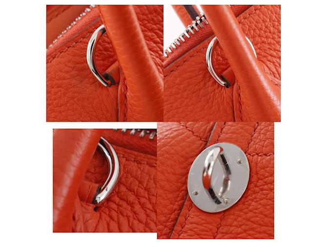 Borsa Hermès Bolide 31 Arancione - vista 12